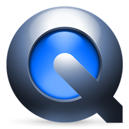 A more recent version of the Quicktime logo