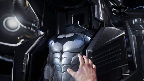 Playstation VR Batman batsuit