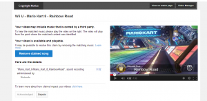 Nintendo MK8 Claim