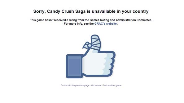 korean facebook ban