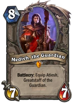 karazhan medivh card